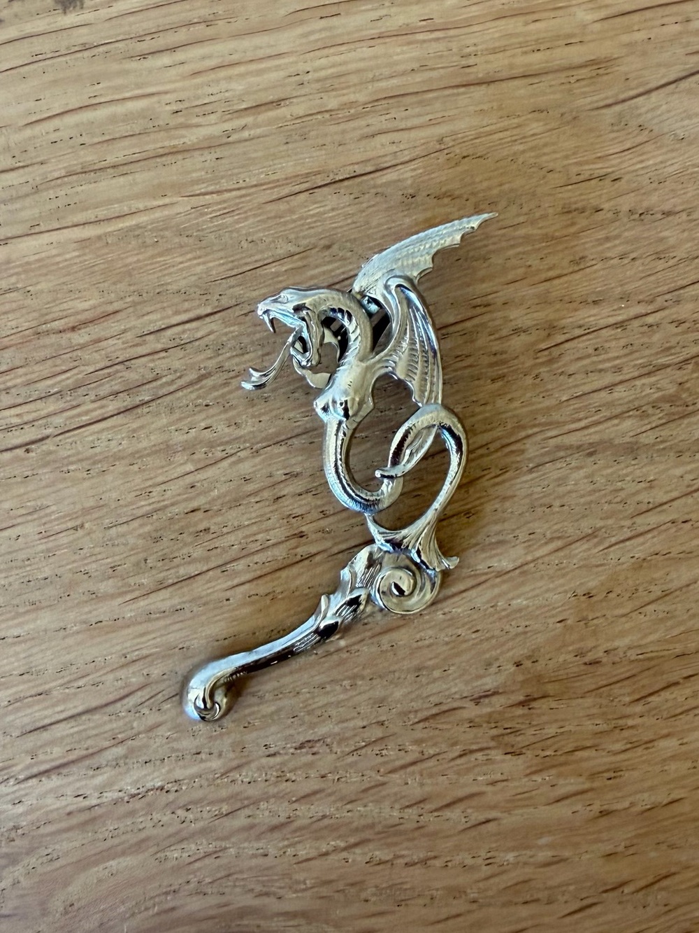 Rodarte Silver Dragon Ear Cuff - Picture 2 of 4